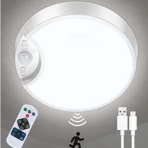 DEEPLITE White LED Ceiling Lights with Remote Control